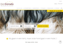 Tablet Screenshot of dierdorado.nl